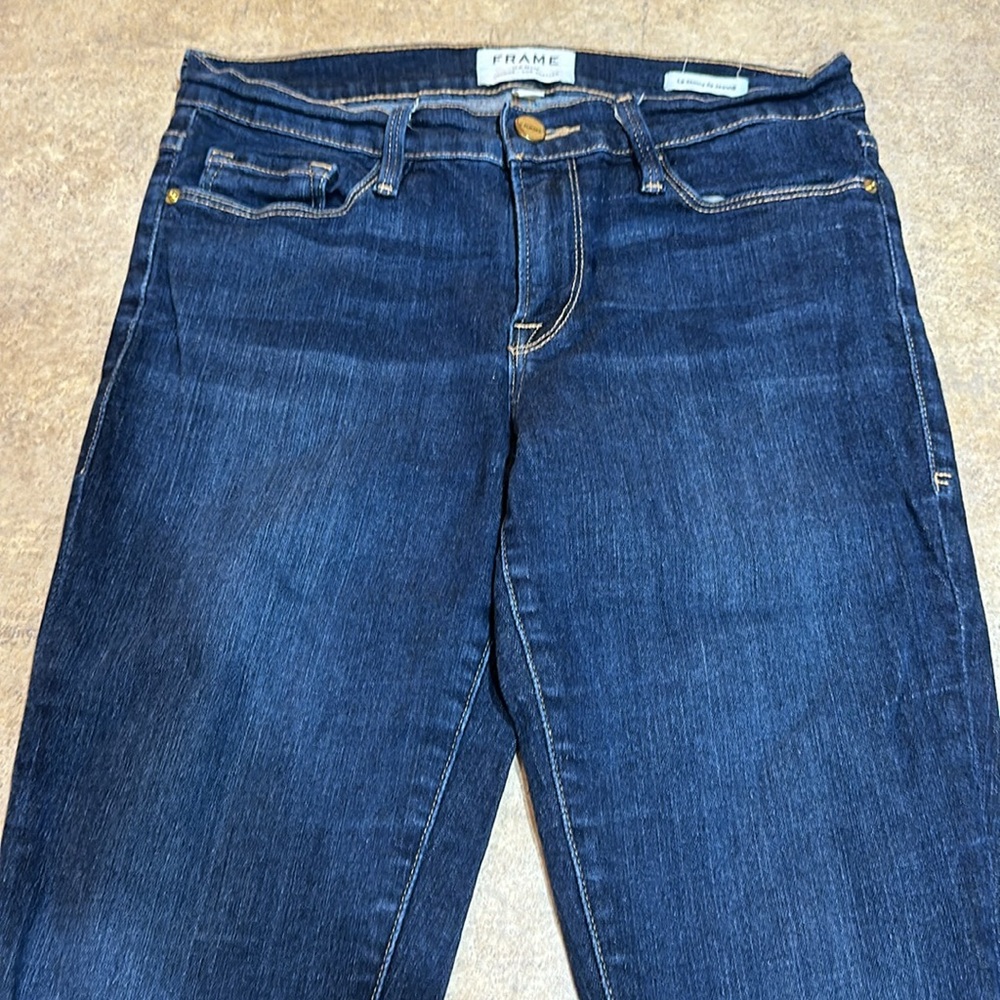 Women’s Frame skinny jeans size 29 inseam measures about 28” - Picture 2 of 6